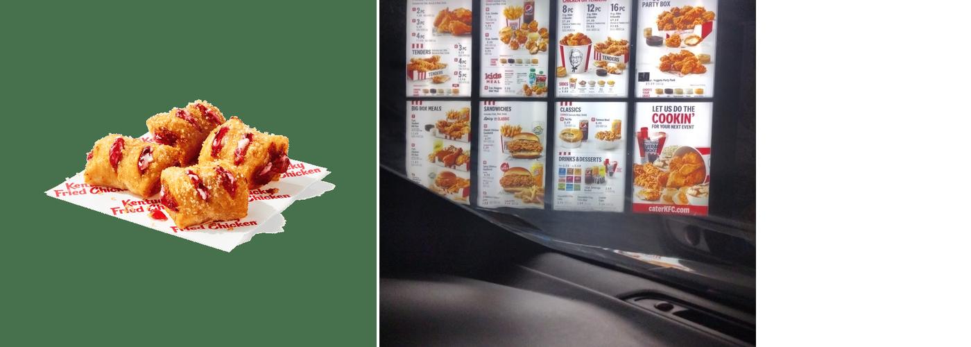 KFC Menu