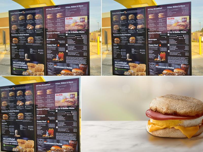 McDonald's Menu