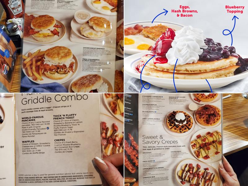 IHOP Menu