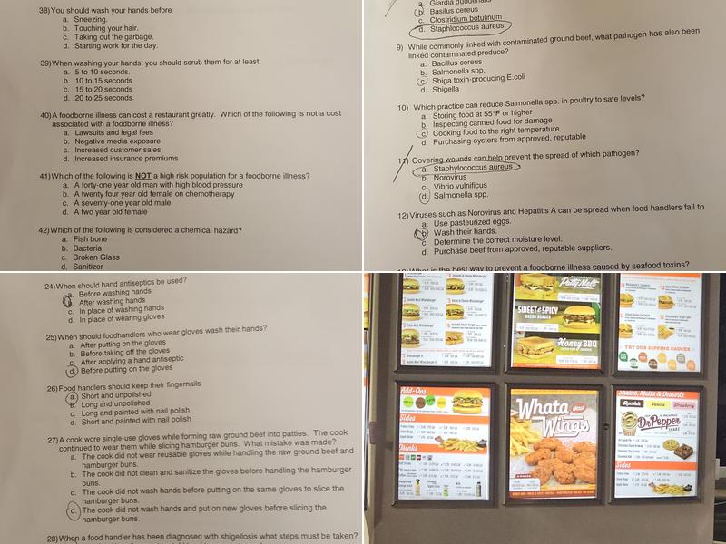 Whataburger Menu