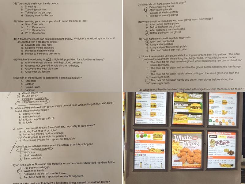 Whataburger Menu