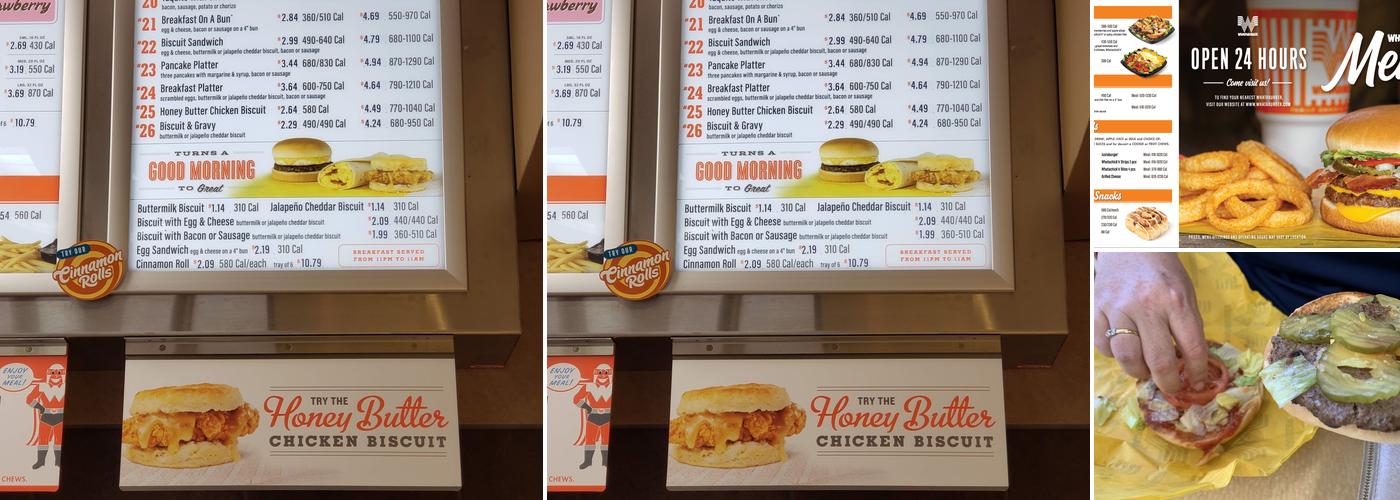 Whataburger Menu