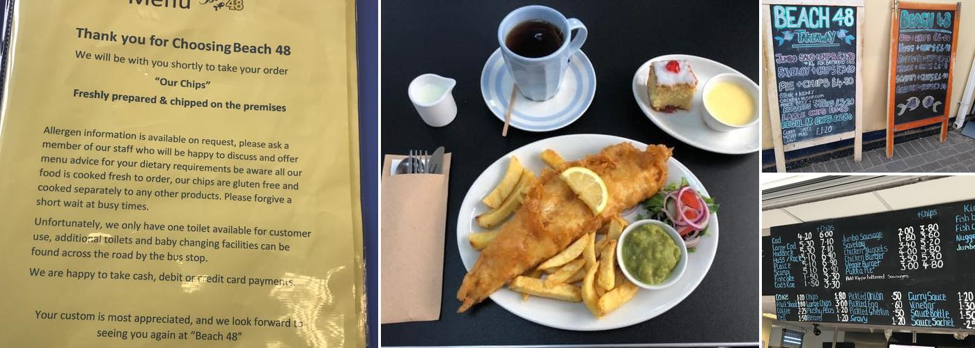 Beach 48 Menu