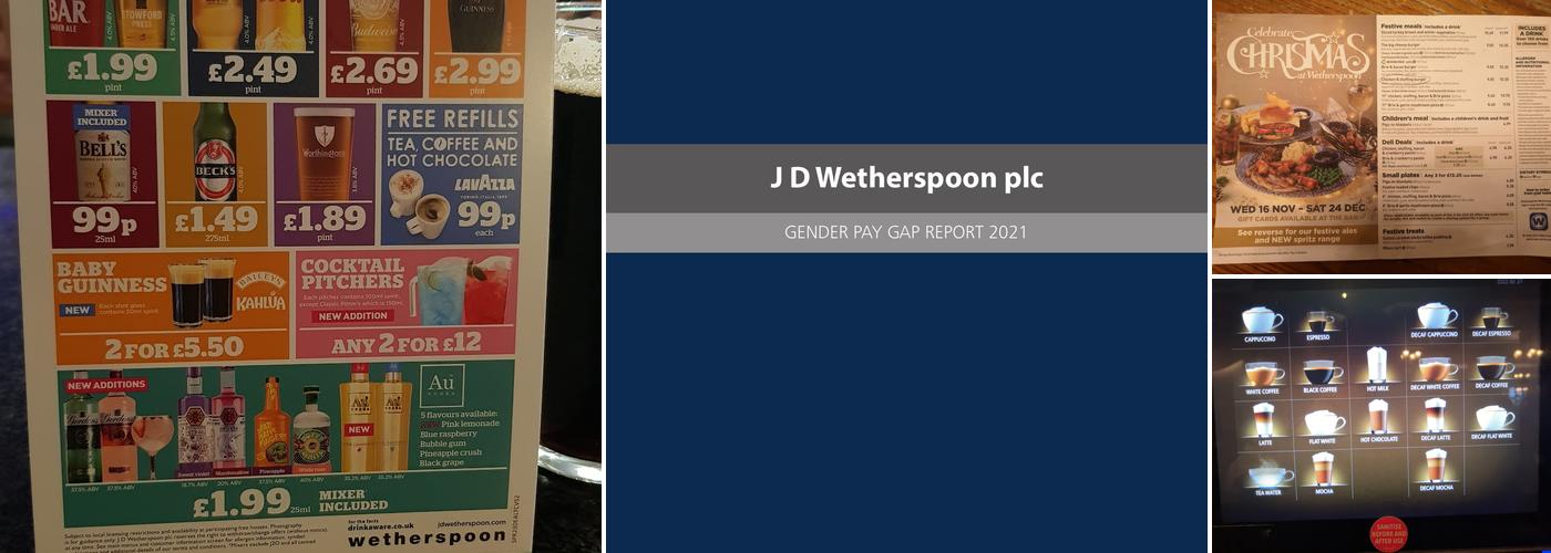 The Ounce & Ivy Bush - JD Wetherspoon Menu