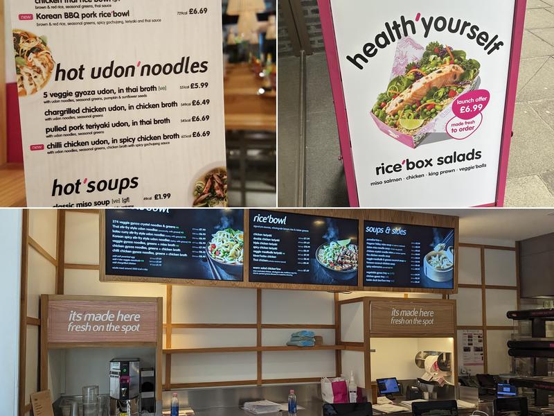 itsu - Paternoster Square Menu