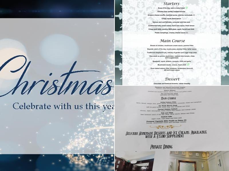 Bayside Brasserie Menu