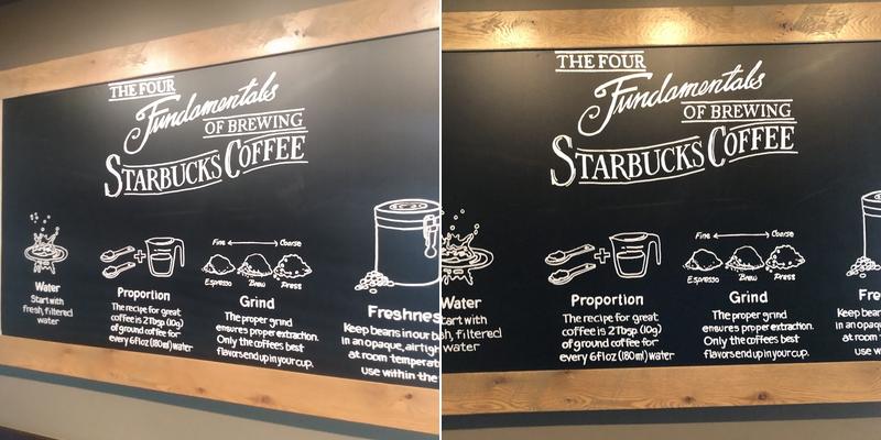 Starbucks Menu