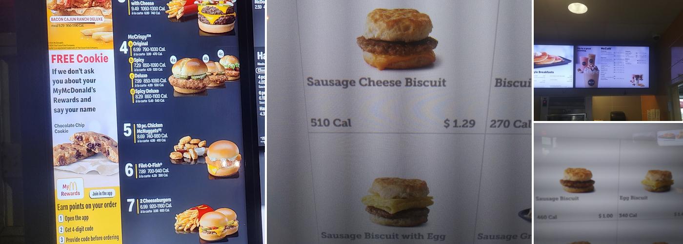McDonald's Menu