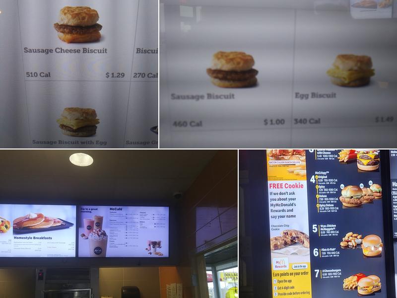McDonald's Menu