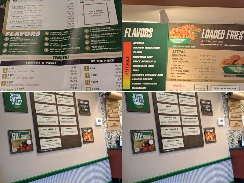Wingstop Menu