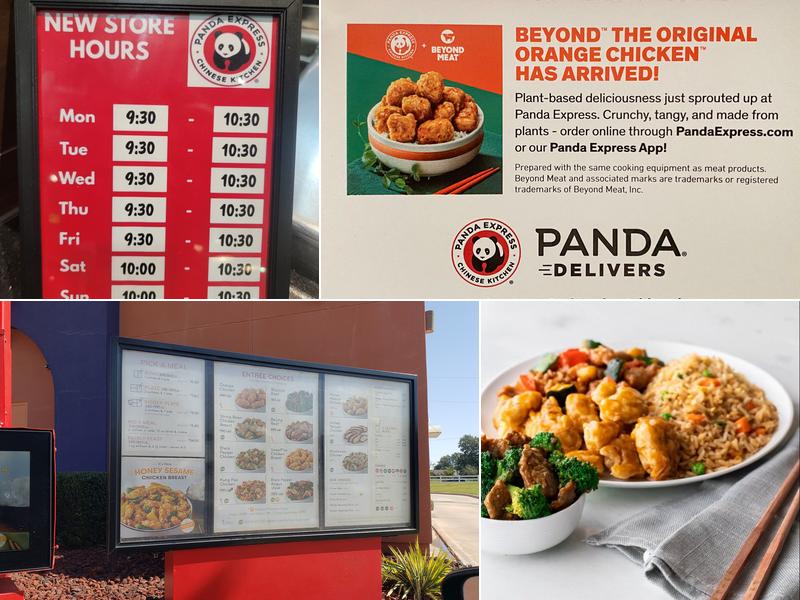 Panda Express Menu