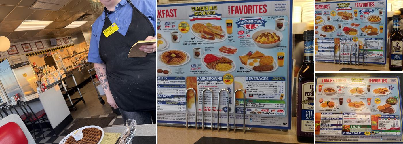Waffle House Menu
