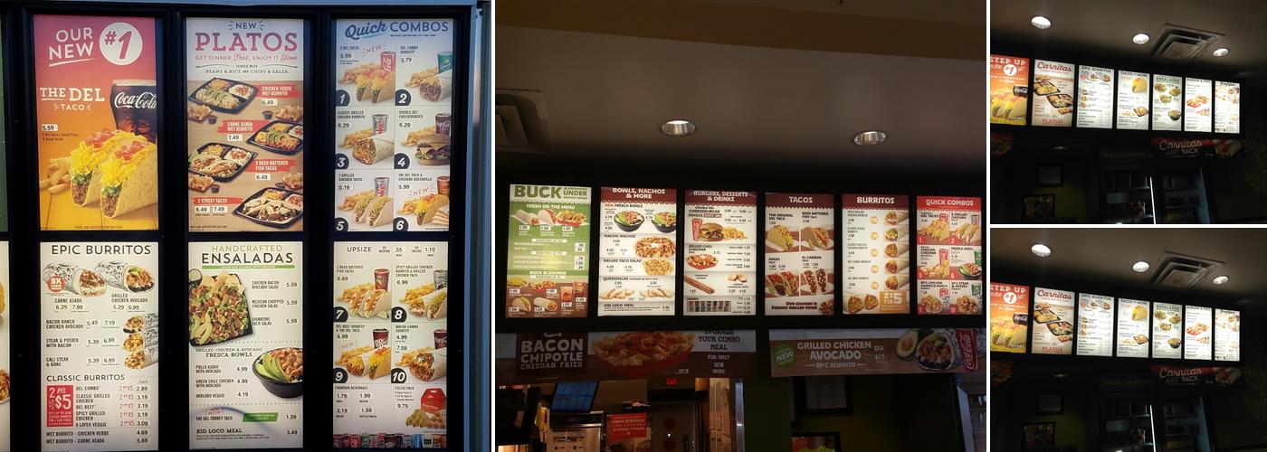 Del Taco Menu