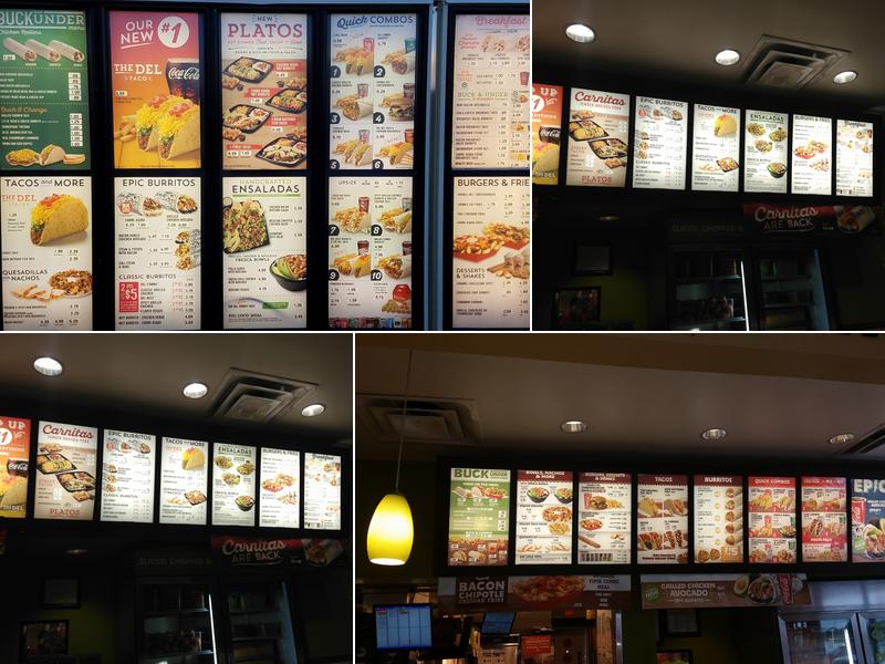 Del Taco Menu