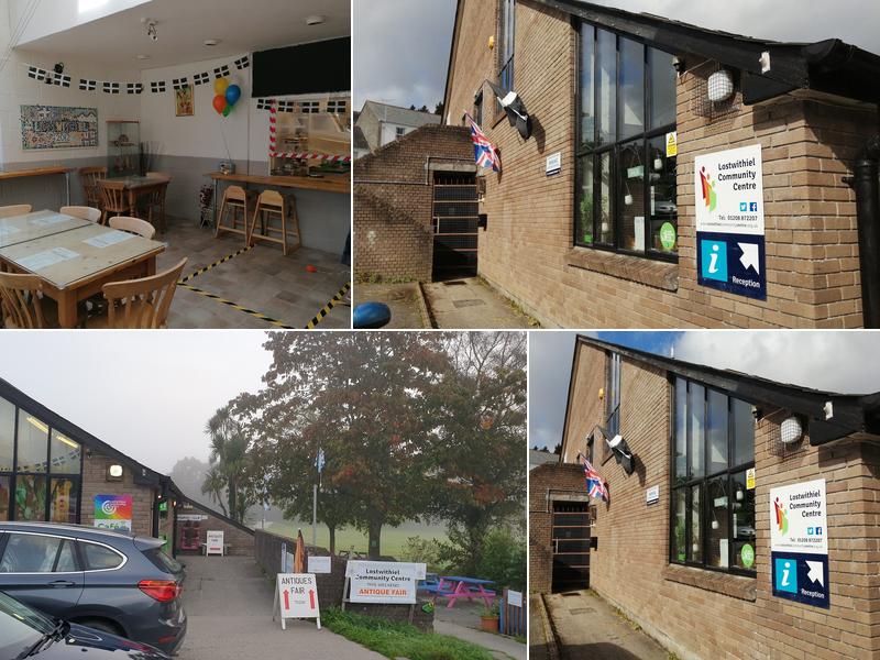 The garden cafe... Lostwithiel Community Centre