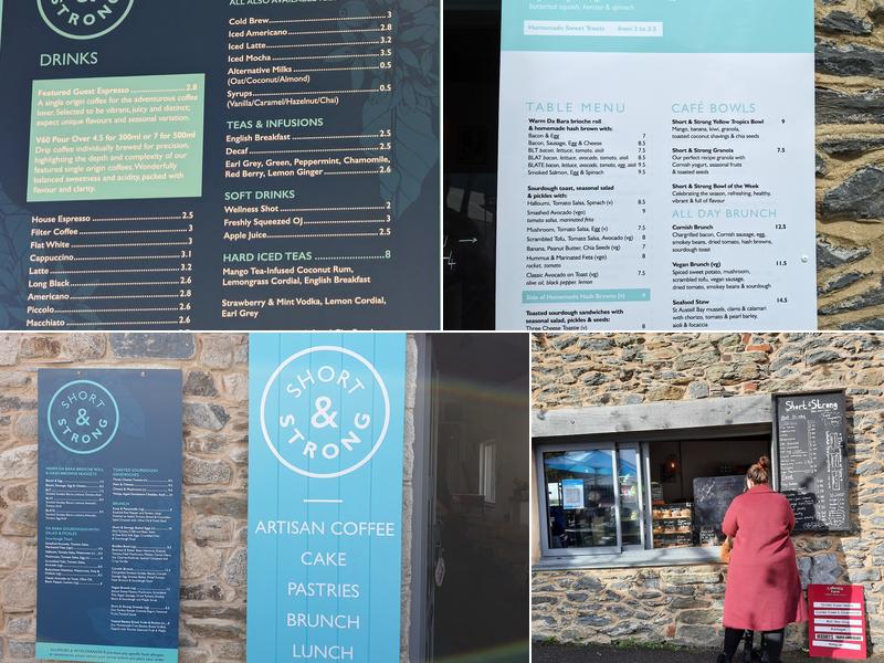 Short & Strong Cafe & Deli Menu