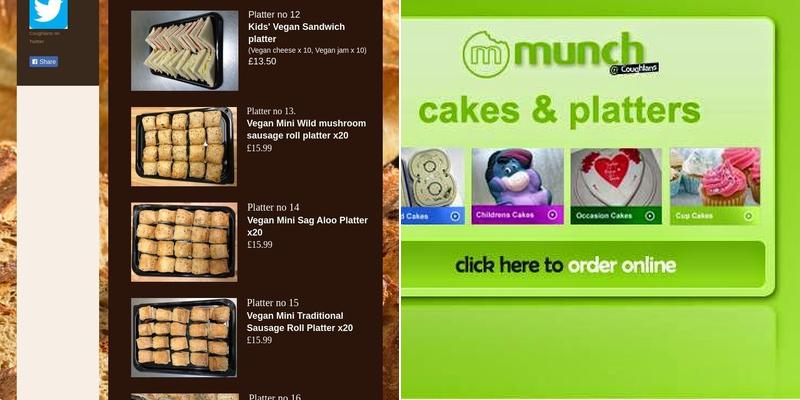 Coughlan's Bakery Head Office Menu