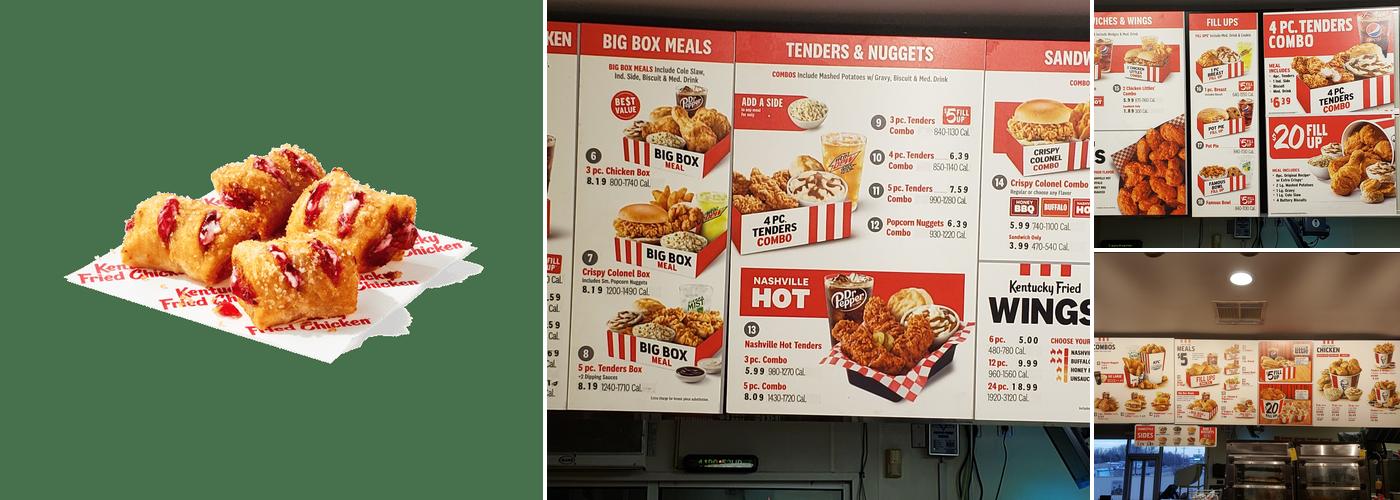 KFC Menu