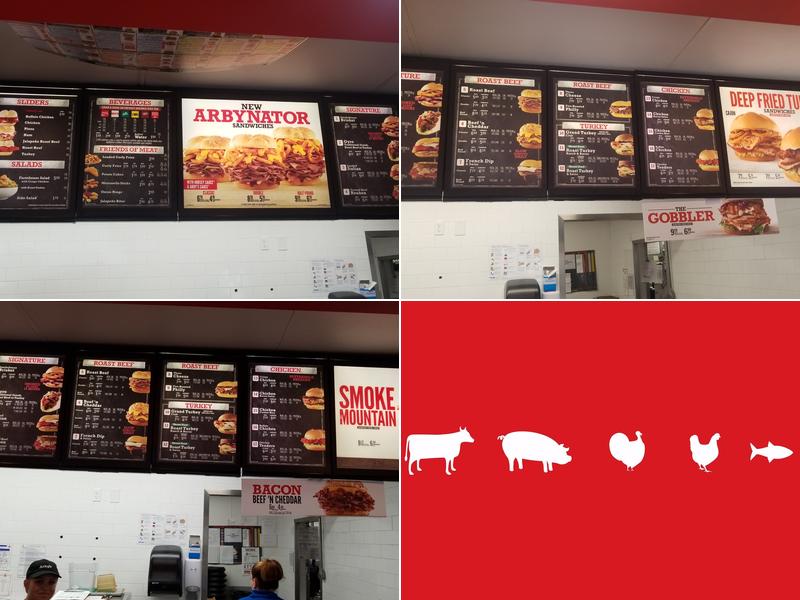 Arby's Menu