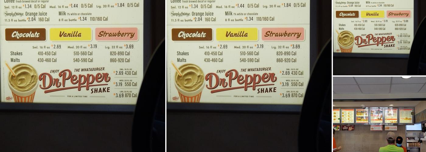 Whataburger Menu