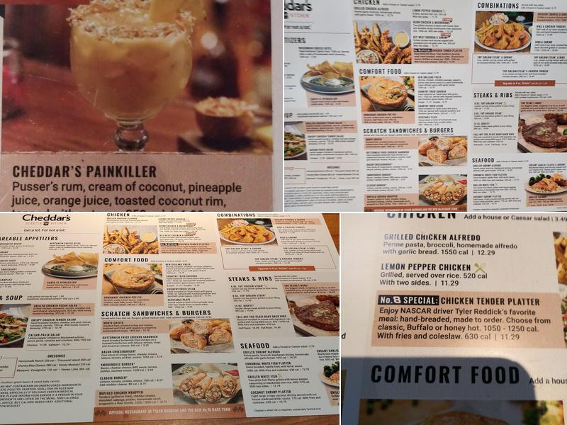 Cheddar's Scratch Kitchen Menu