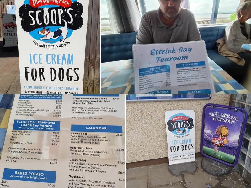 Ettrick Bay Tea Room Menu