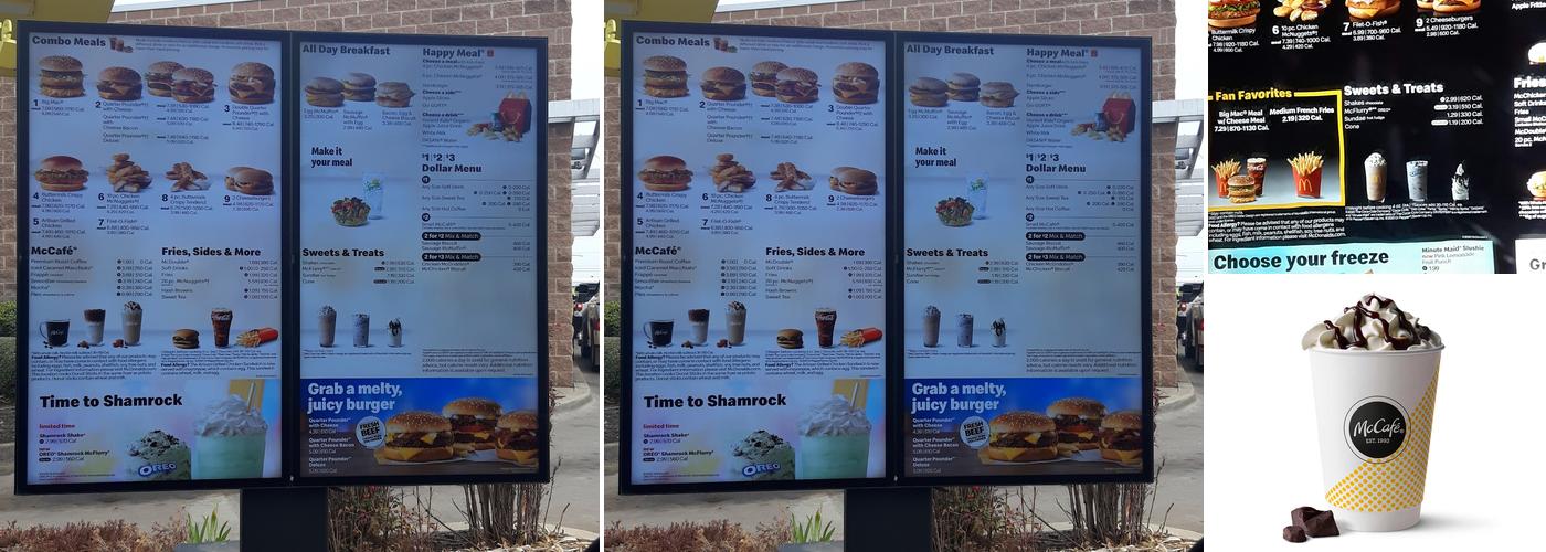 McDonald's Menu