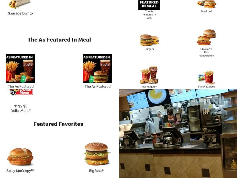 McDonald's Menu