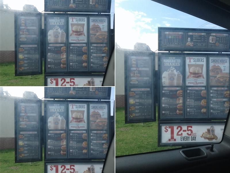 Arby's Menu