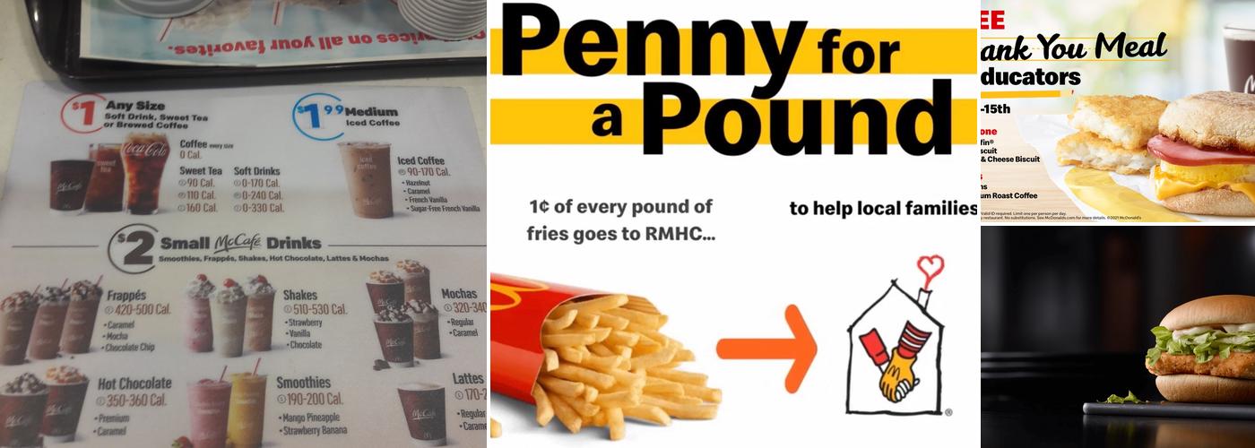 McDonald's Menu
