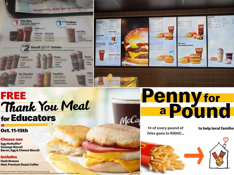 McDonald's Menu