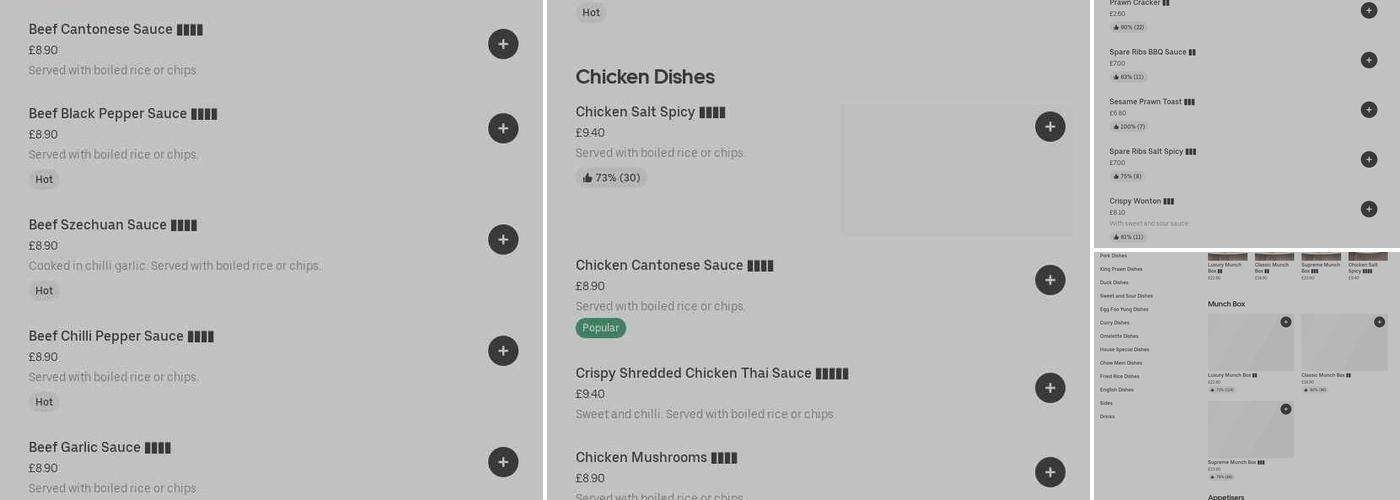 Premier Best One Menu