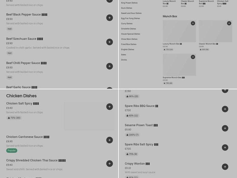 Premier Best One Menu