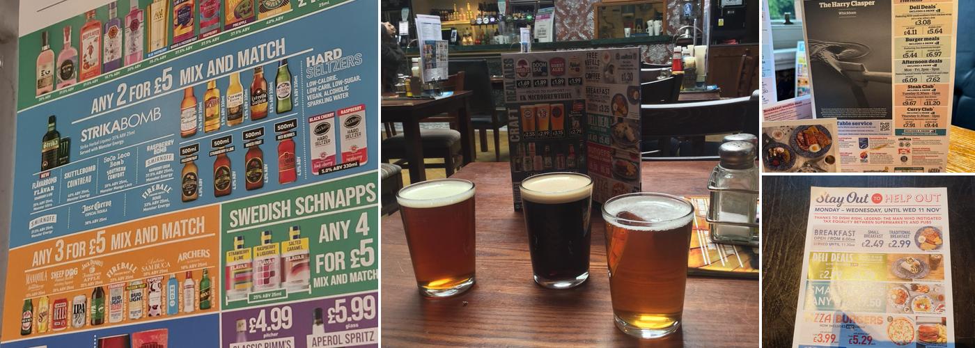 The Harry Clasper - JD Wetherspoon Menu