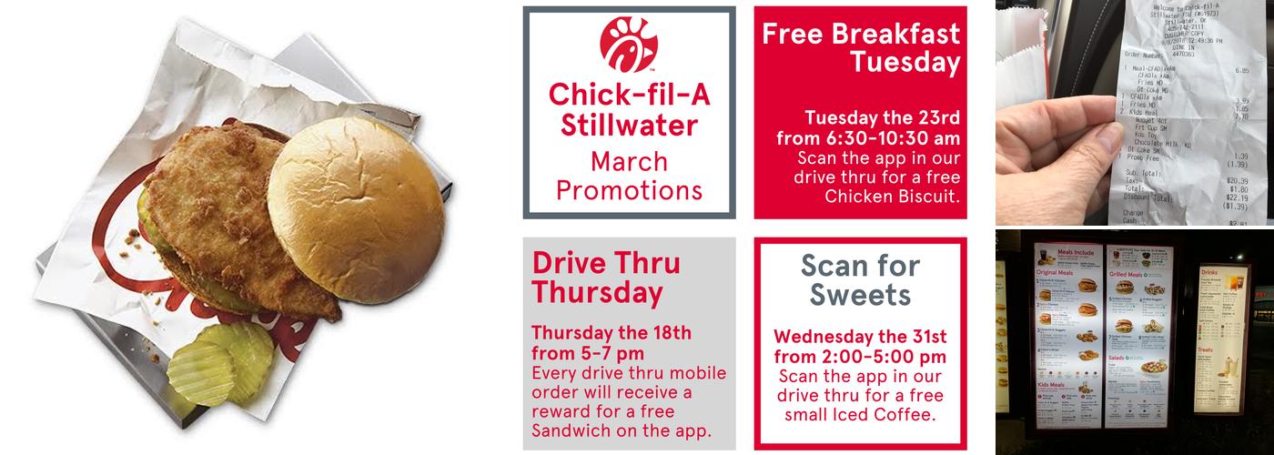 Chick-fil-A Menu