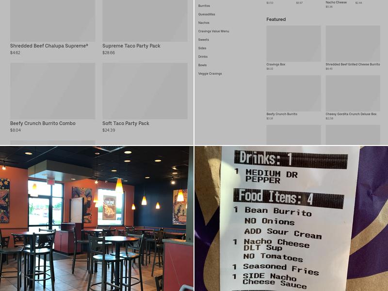 Taco Bell Menu