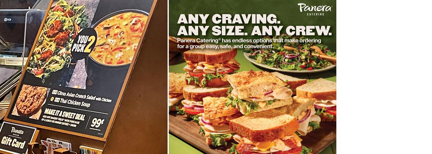 Panera Bread Menu