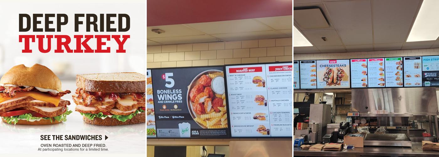 Arby's Menu