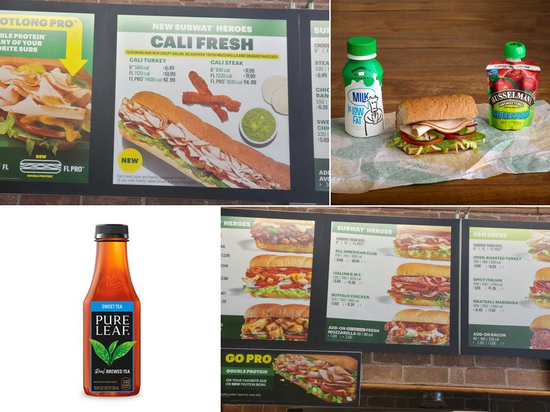 Subway Menu