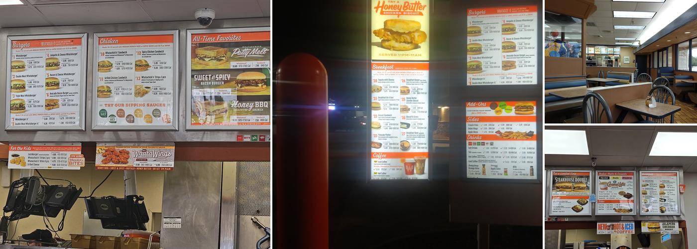 Whataburger Menu