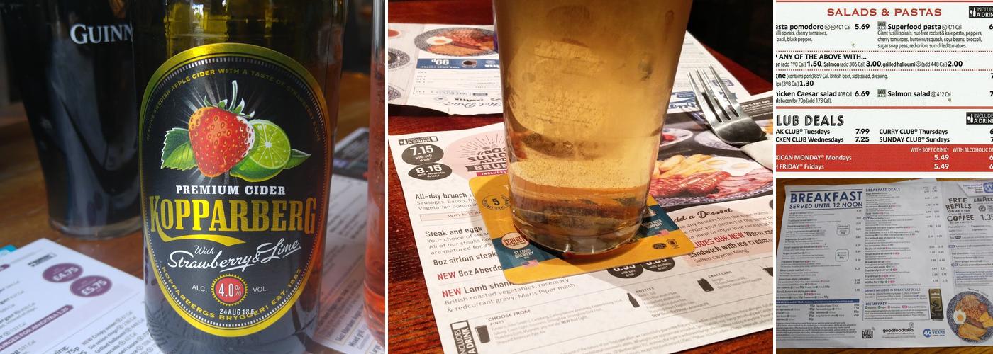 The Richmal Crompton Menu