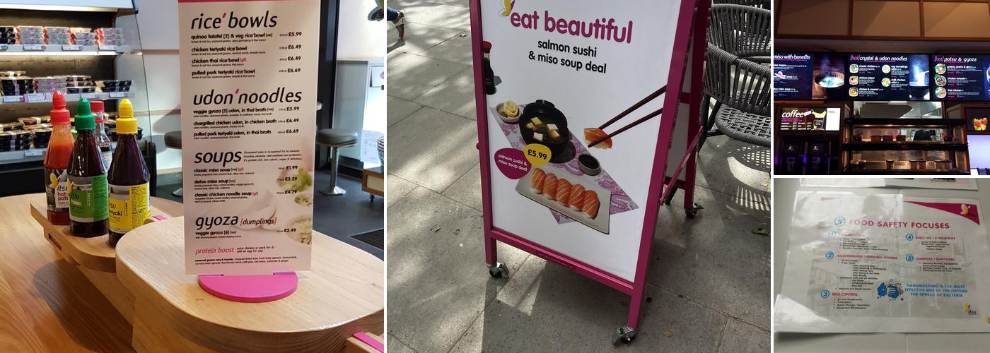 itsu - Notting Hill Gate Menu