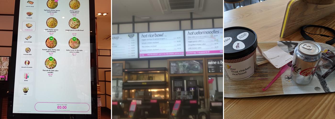 itsu - Finsbury Square Menu