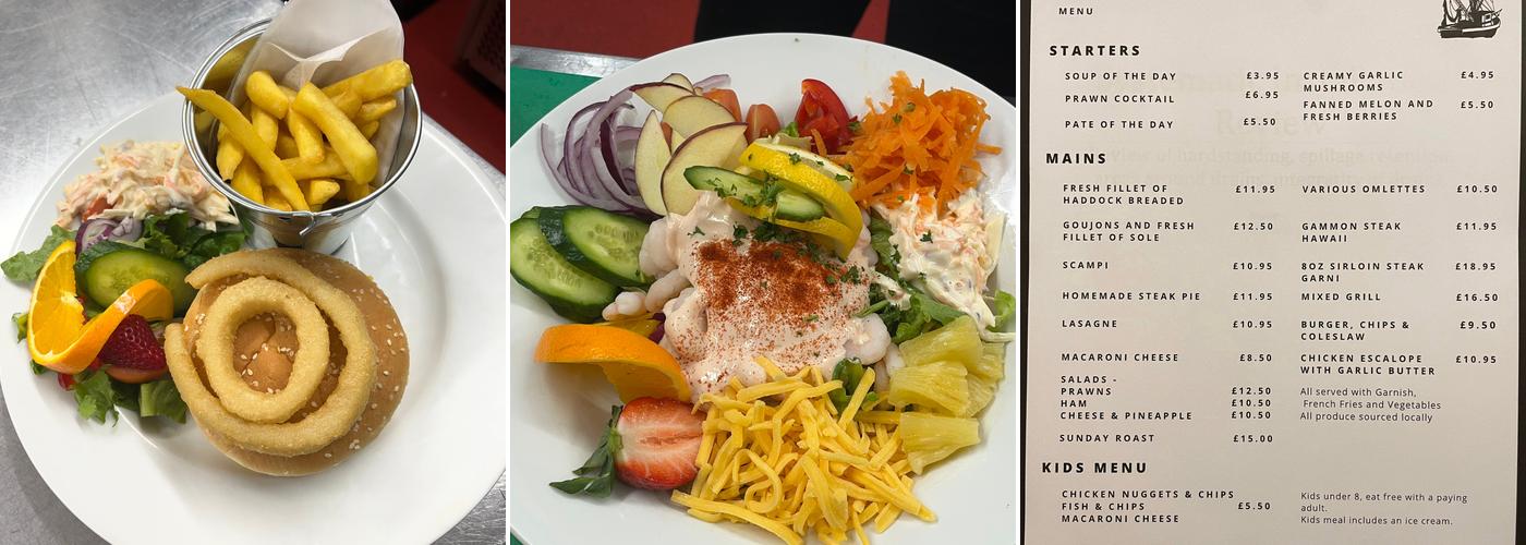 Flynn's Boatyard Menu