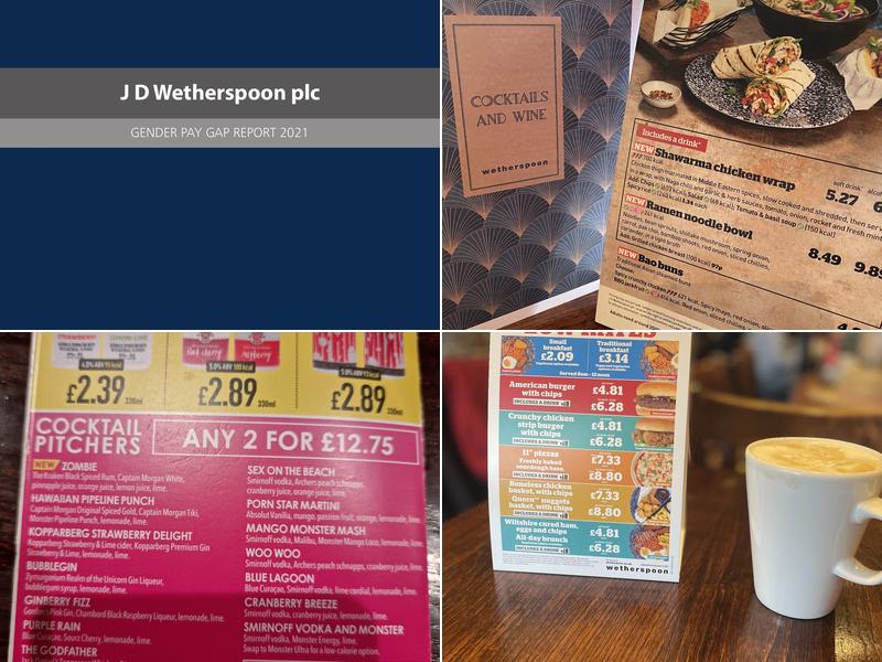 Sir Julian Huxley - JD Wetherspoon Menu