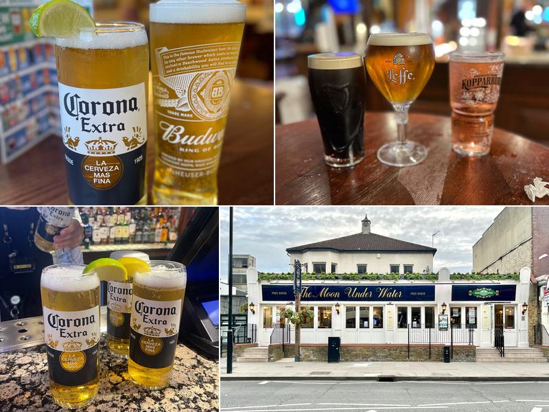 The Moon Under Water