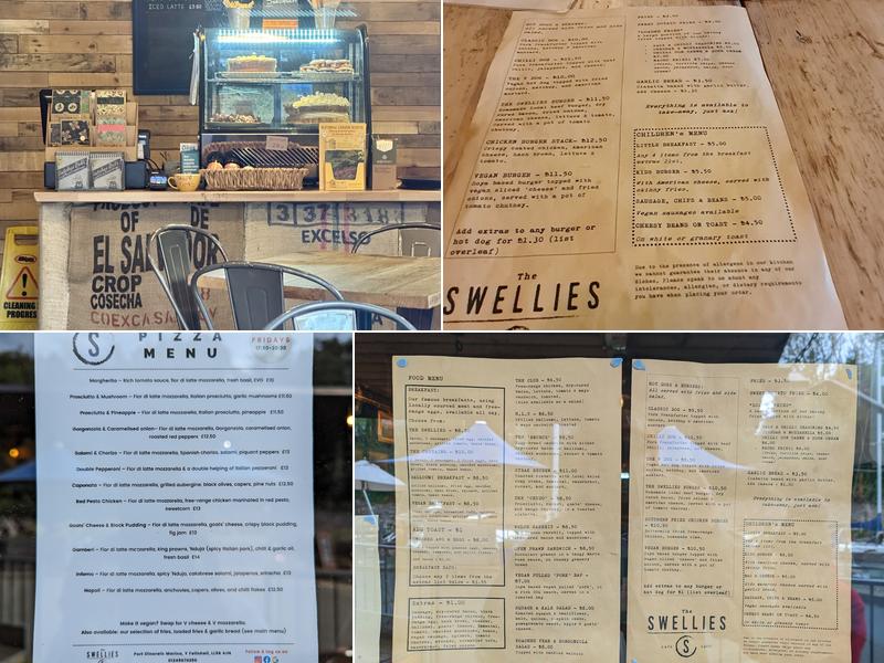 The Swellies Menu