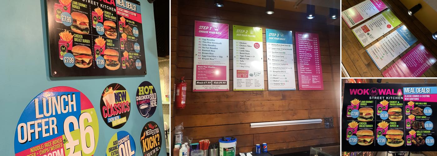 Wok Wala Street Kitchen Menu