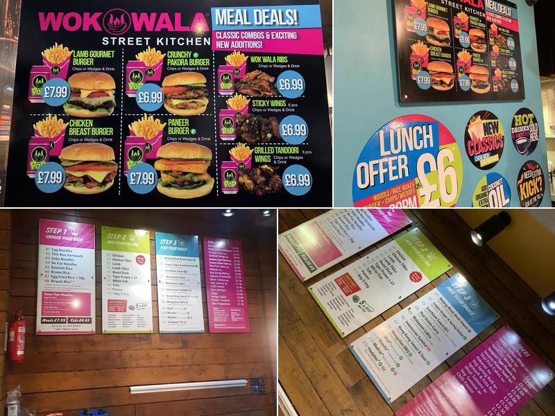 Wok Wala Street Kitchen Menu