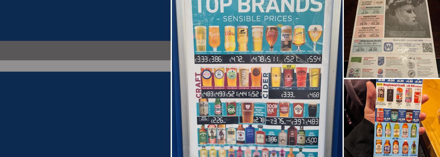 The Masque Haunt Menu